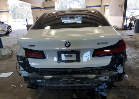 2021 BMW 530 Xi из США, поврежденный, VIN WBA13BJ0XMCF63471